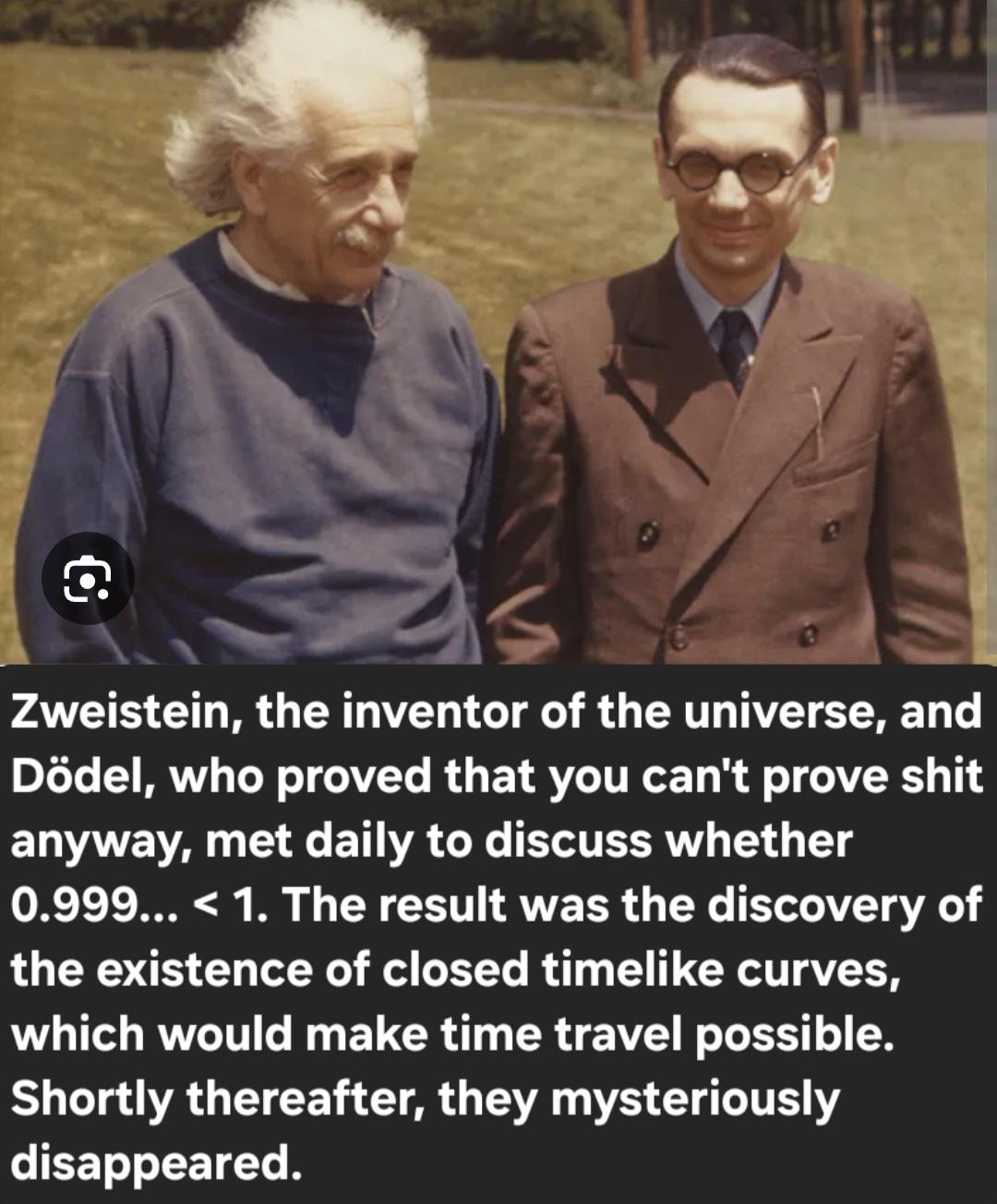 When Genius Friends Break The Universe