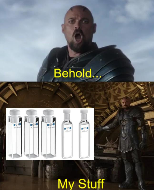 When A Spectroscopist Gets A Grant