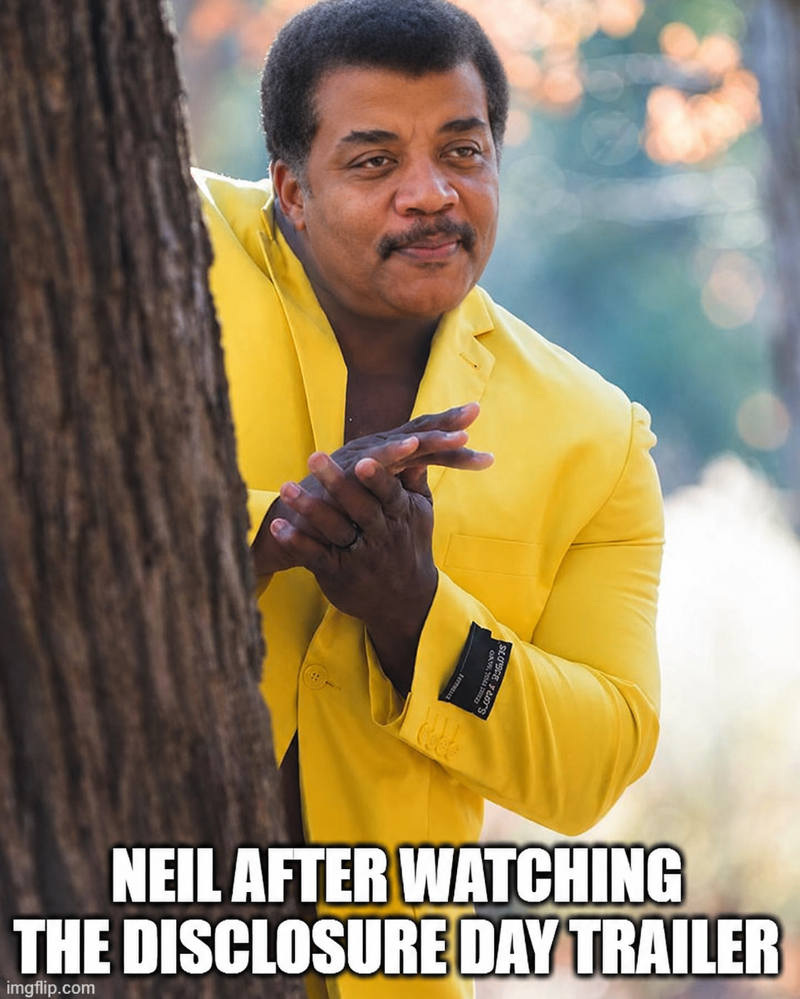 Neil After Watching The Disclosure Day Trailer