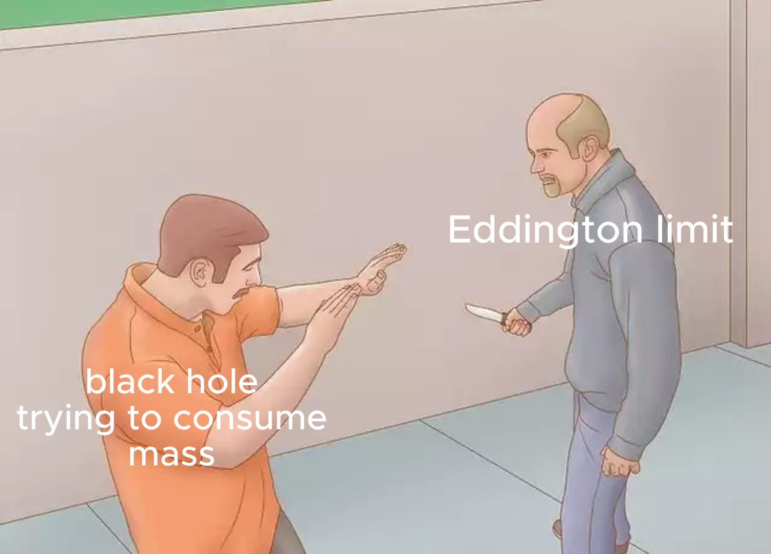 When Black Holes Meet Their Match