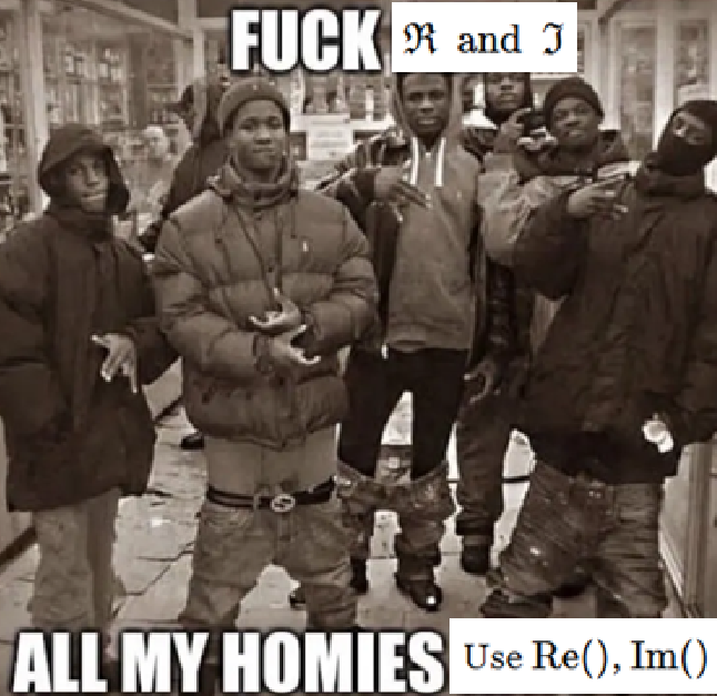 \Operatorname{Re} And \Operatorname{Im} Supremacy!