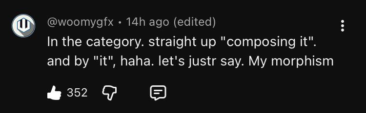 Comment On Sheafification Of G's Latest Video