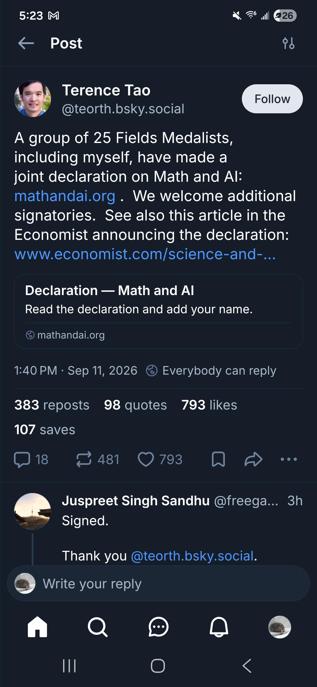 Terence Tao On AI And Math