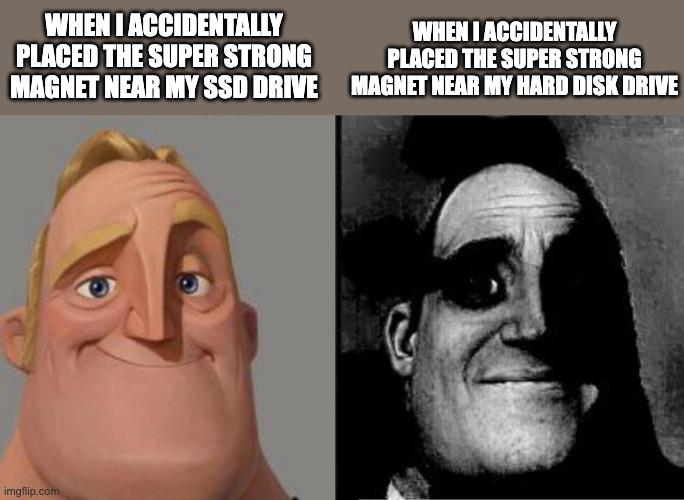Super Strong Magnet Meme