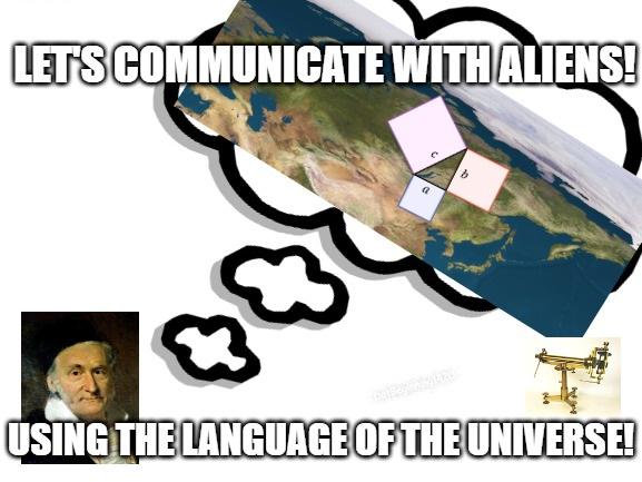 Gauss Wished To Communicate With Aliens